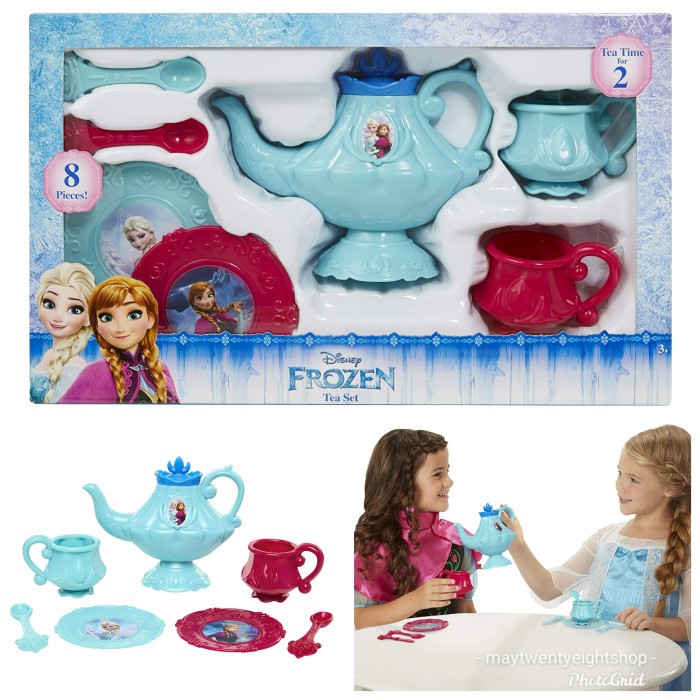 Jual Kidz Station Disney Frozen Tea Set 8pcs Original / Mainan Tea Set