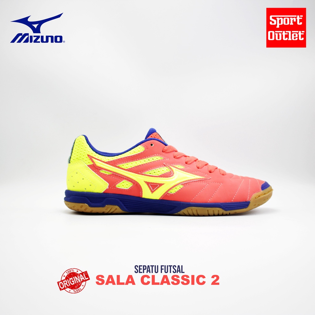 Jual SEPATU FUTSAL MIZUNO SALA CLASSIC 2 IN Q1GA185245 Shopee