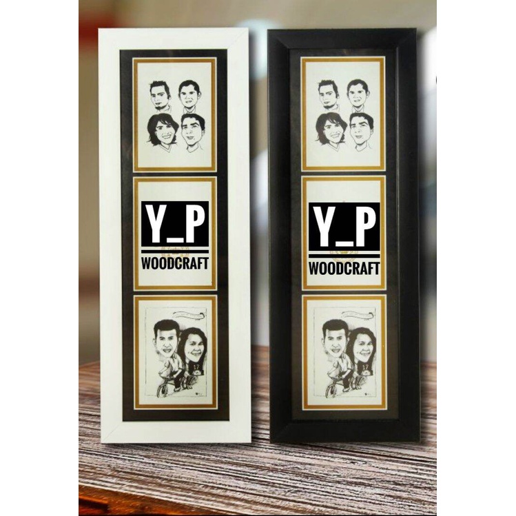 Jual Bingkai Foto Susun 3 (3 in 1) 4R Frame Foto 4R susun 3 ( 3 in 1