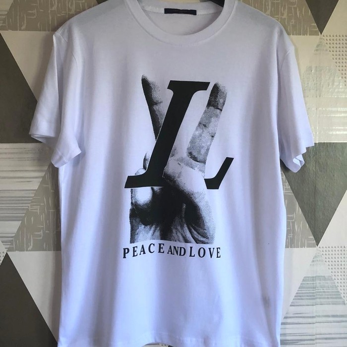 lv peace and love tee