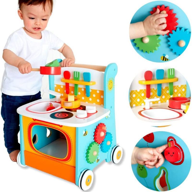 Elc wooden store activity kitchen walker