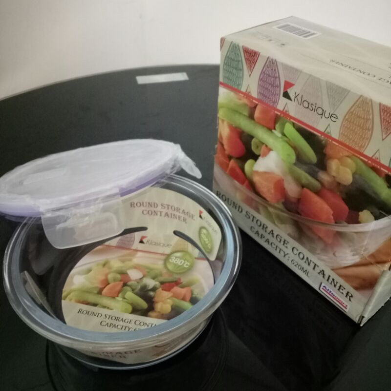 Jual Round Storage Container 620 ML | Shopee Indonesia