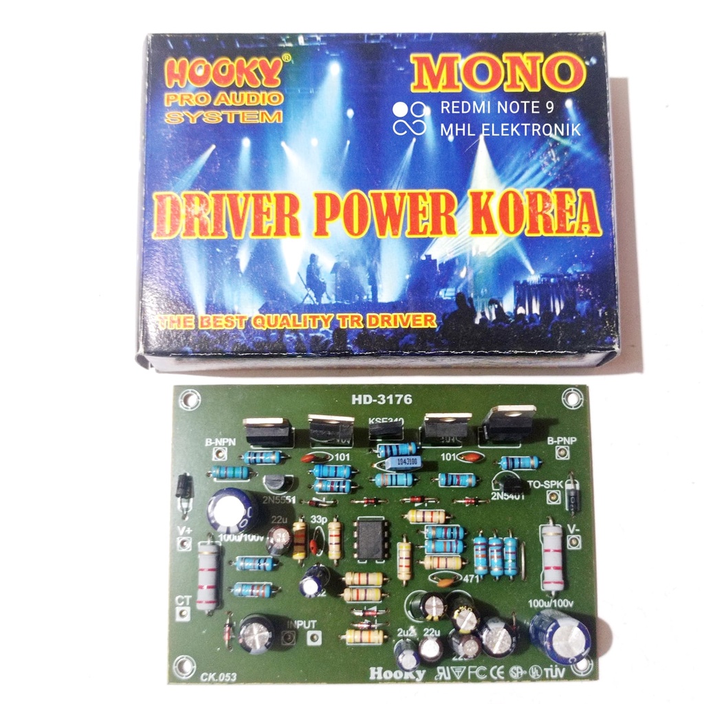 Jual Kit Driver Power Amplifier W Korea Apex B Mono By Hooky Shopee Indonesia