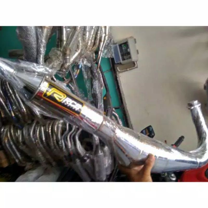 Jual Knalpot racing rcb Rx king | Shopee Indonesia