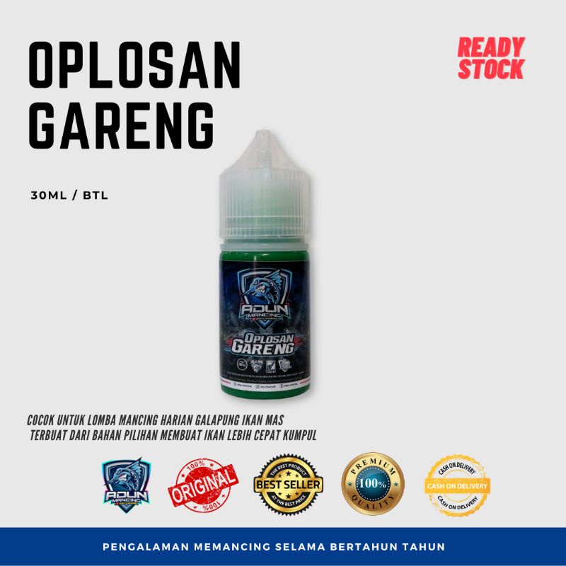 Jual Essen Oplosan Gareng 30ml Premium Cocok Untuk Lomba Ikan Mas Atau Galapungan Ikan Mas 9570