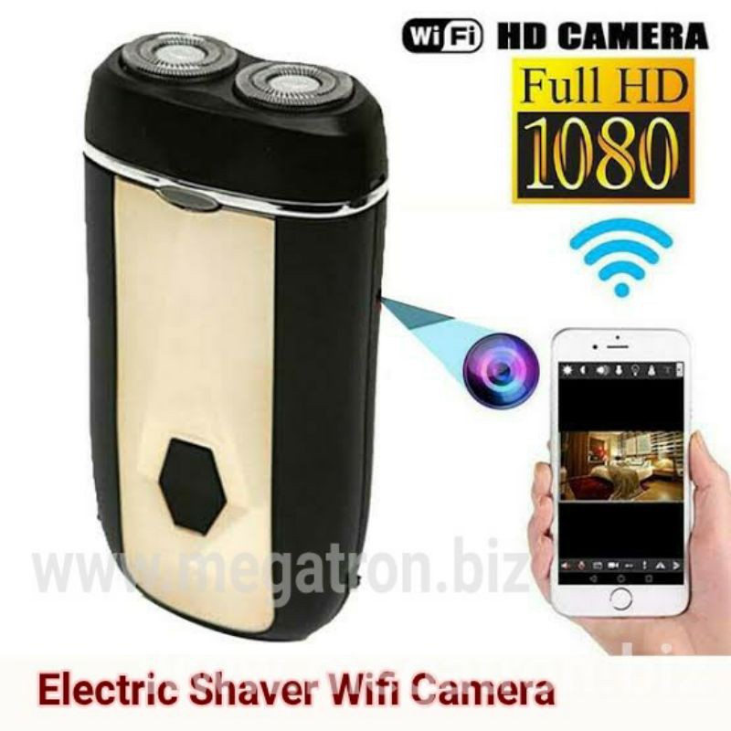 Jual Electric Shaver Wifi Spy Camera (model alat cukur elektrik ...