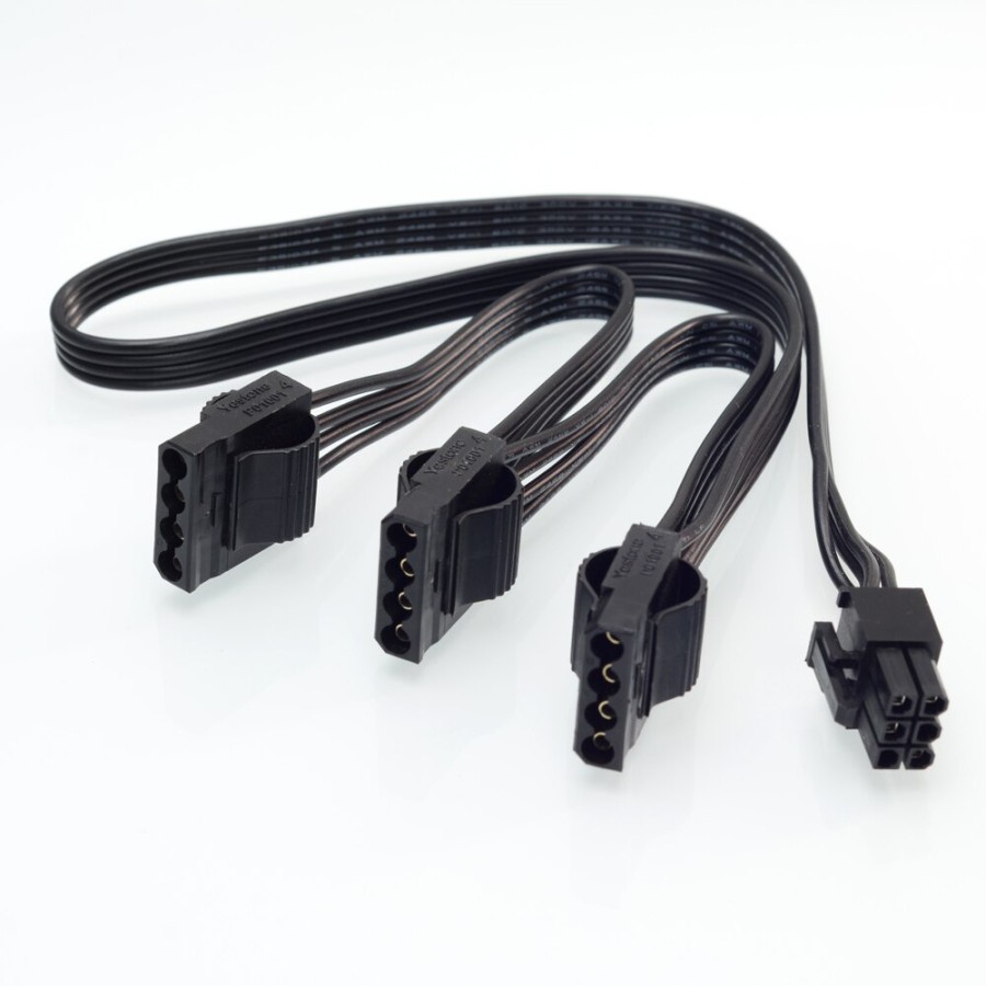 Jual KABEL MODULAR 6 PIN TO MOLEK & SATA CORSAIR ORIGINAL | Shopee ...