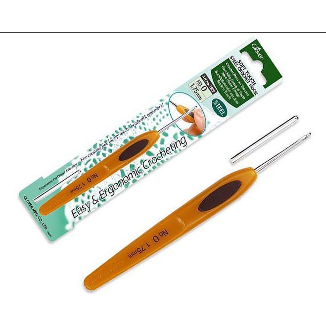 Jual Clover Soft Touch Steel Crochet Hooks pcs Shopee Indonesia