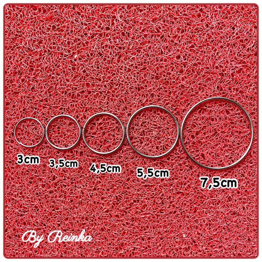 Jual ring besi bulat kolong bahan kerajinan | Shopee Indonesia