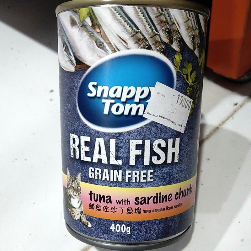 Jual Snappy Tom (Tuna with Sardine chunk) | Shopee Indonesia