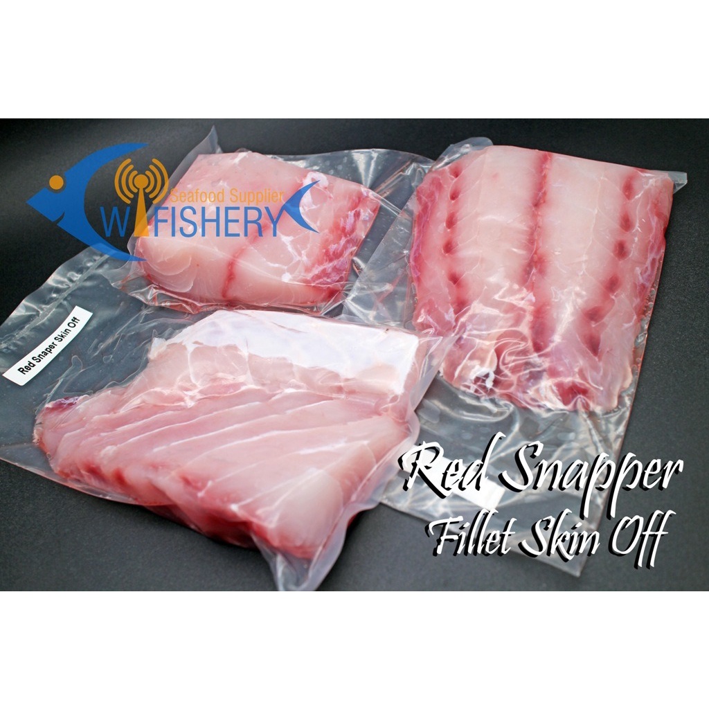Jual Steak Ikan Kakap Tanpa Kulit - Red Snapper Steak Skin Off | Shopee ...