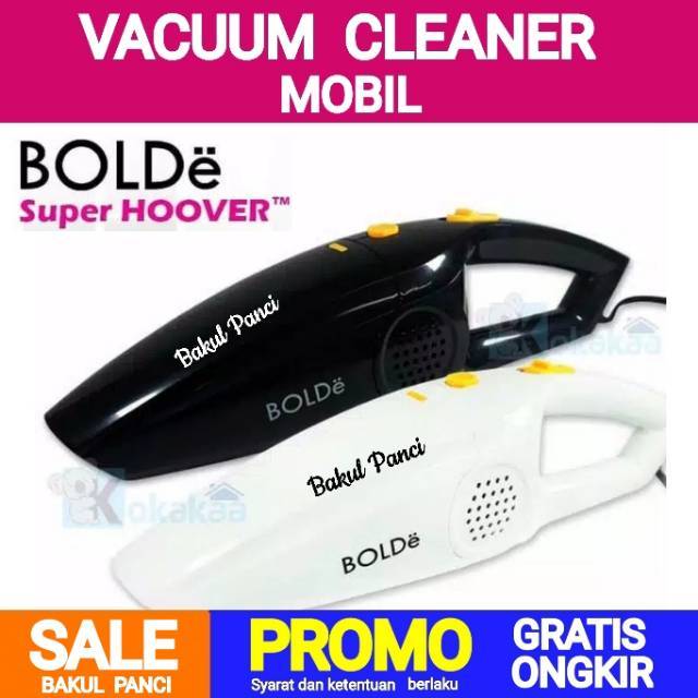 Jual BOLDe OTO HOOVER - Vacuum Cleaner Mobil - Alat Sedot Debu 12 V DC