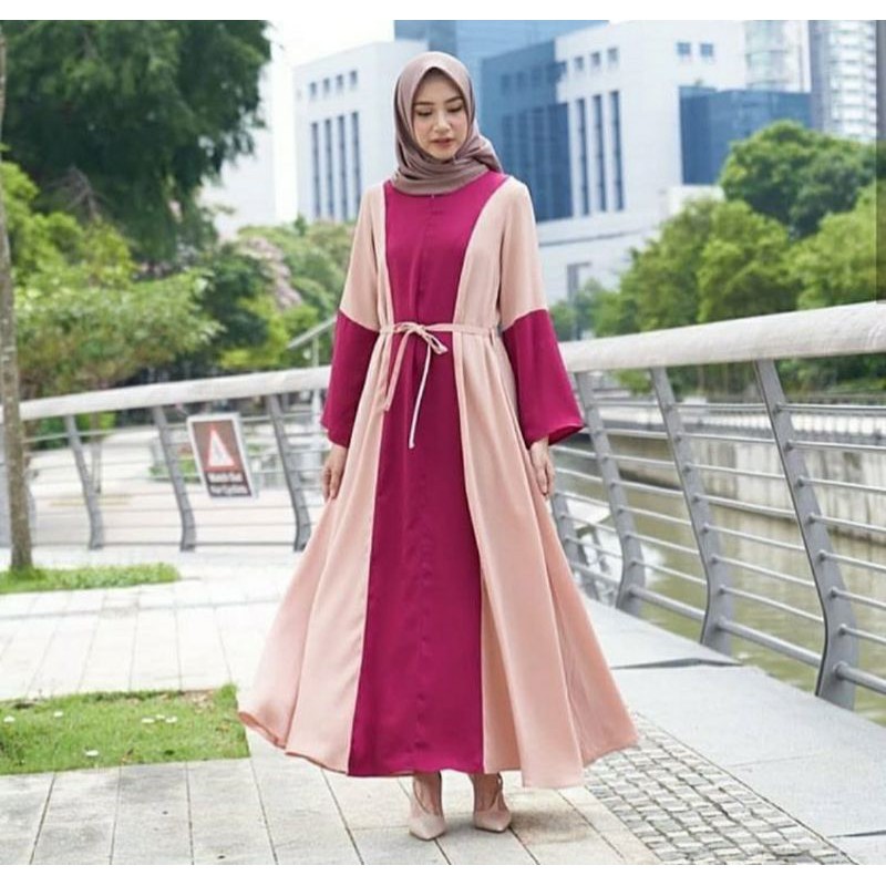 Jual BAJU LEBARAN 2023 MODERN PAKAIAN WANITA MUSLIMAH GAMIS PEREMPUAN ...