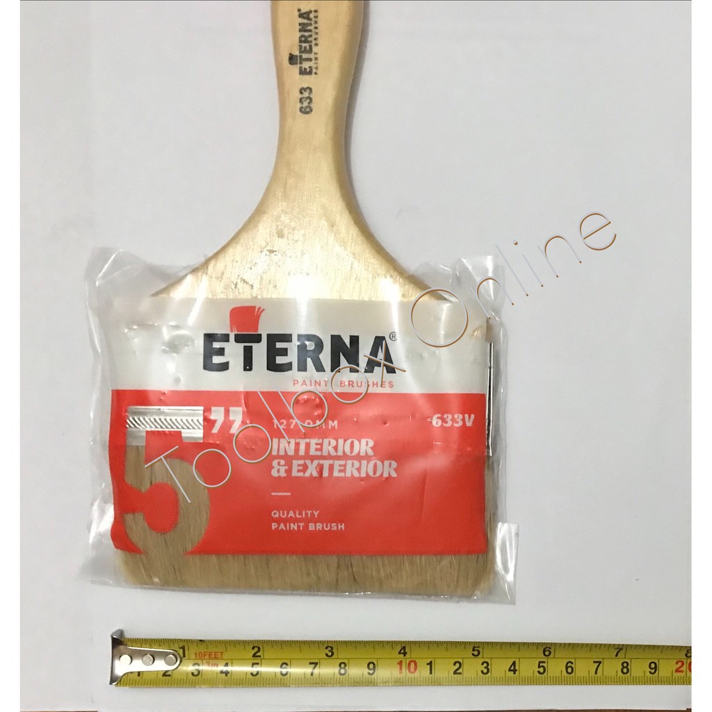 Jual Kuas Cat ETERNA 633 Tebal Gagang Pernish 5 inch (ASLI) | Shopee ...