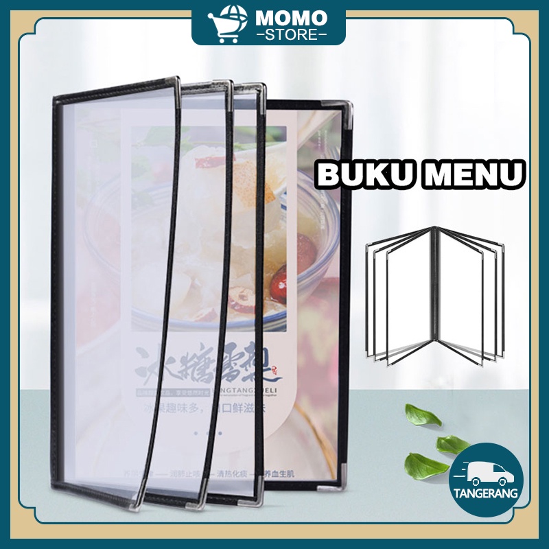 Jual Cover Pelindung Menu A4/Buku Menu Isi Plastik / Transparan A4 Buku ...