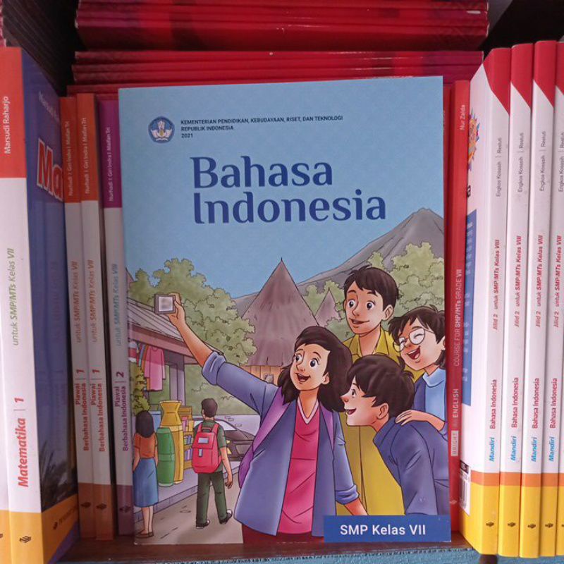 Jual Buku Paket Bahasa Indonesia Kurikulum Merdeka Kelas 1smp Vii Smp