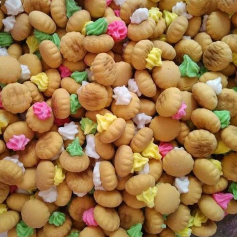 Jual GEMBROS MONAS WARNA WARNI KUE JADUL 500GR | Shopee Indonesia