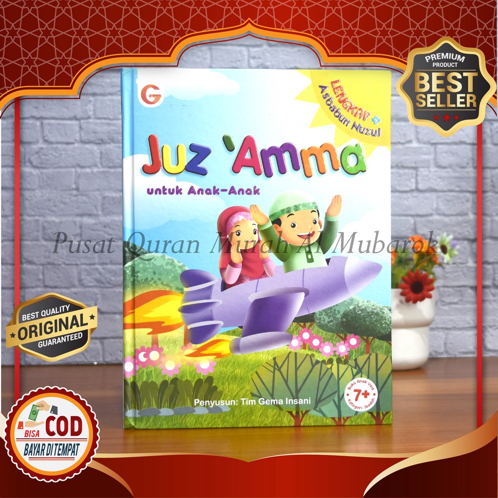 Jual BARU! Juz Amma Untuk Anak-Anak Lengkap Dengan Arti Dan Asbabun ...