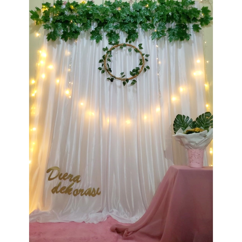 Jual Paket Backdrop Lamaran Dekorasi Lamaran Termurah Lengkap Hemat Shopee Indonesia