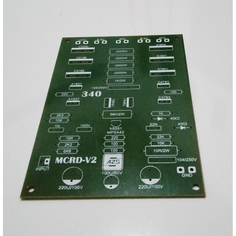 Jual PCB Driver MCRD V2 PCB Driver Power Amplifier MCRD V.2 Sublow