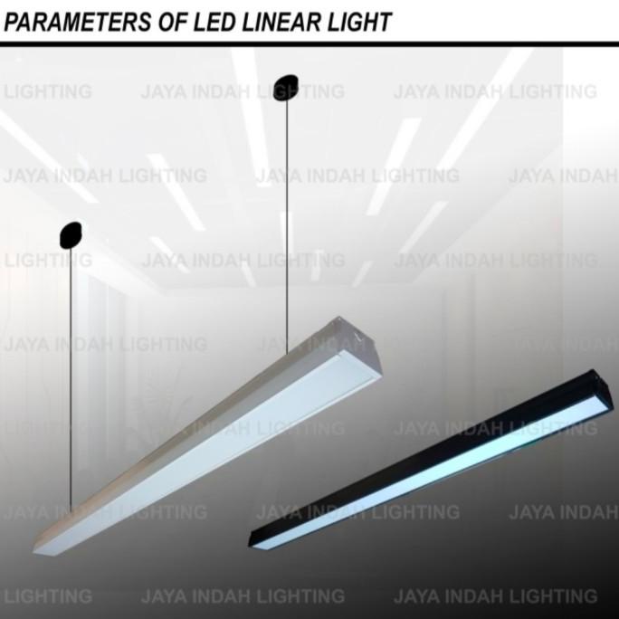 Jual Dxd W Lampu Linear Lampu Gantung Led Office Modern Minimalis