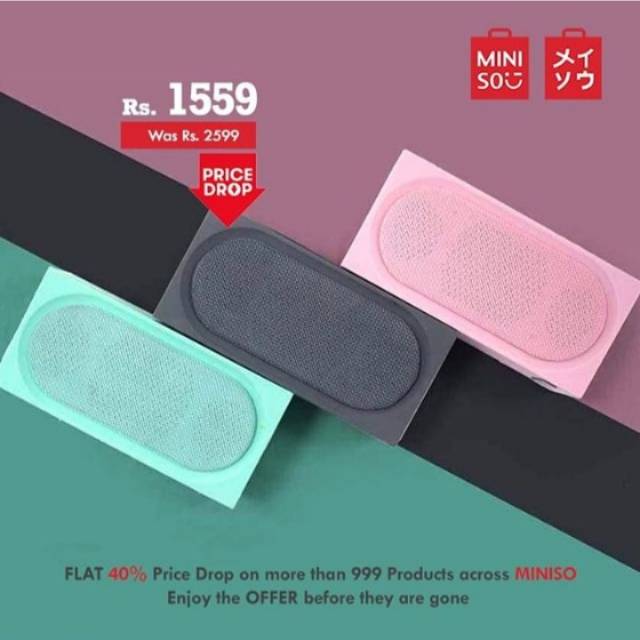 Miniso mini best sale bluetooth speaker