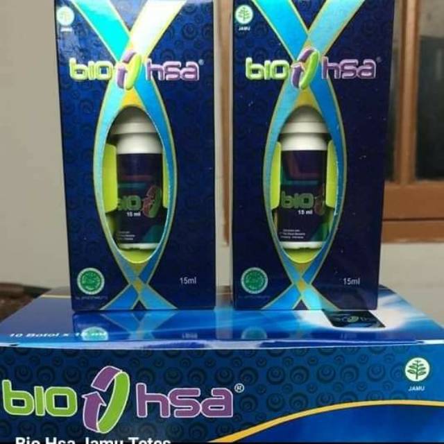 Jual Bio Hsa-obat tetes-jamu tetes 100% original-exp panjang | Shopee ...