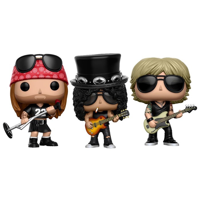 Jual Funko Pop! Set Promotion Guns N' Roses (Axl Rose, Slash, Duff