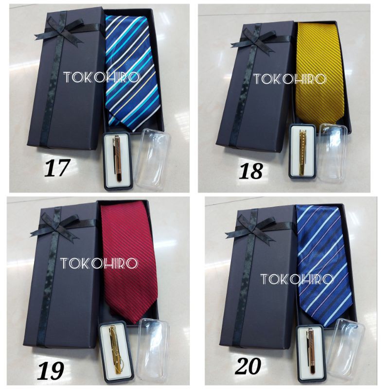 Jual Dasi Kado Paket Lengkap Dasi Jepit Box - Dasi - Kado - Hadiah ...