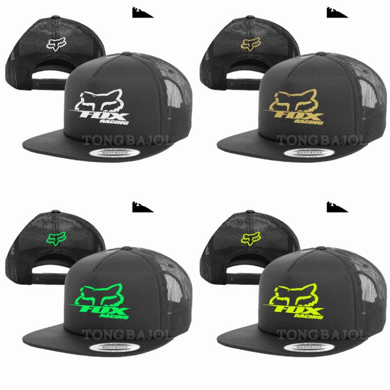 Jual Topi Fox Raxcing Snapback Jaring / Trucker / Jala / Topi Distro ...
