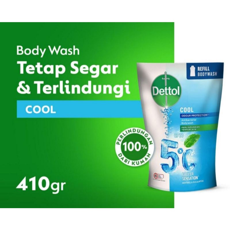 Jual Dettol Body Wash 410 ML Cool / Fresh / Original Shopee Indonesia