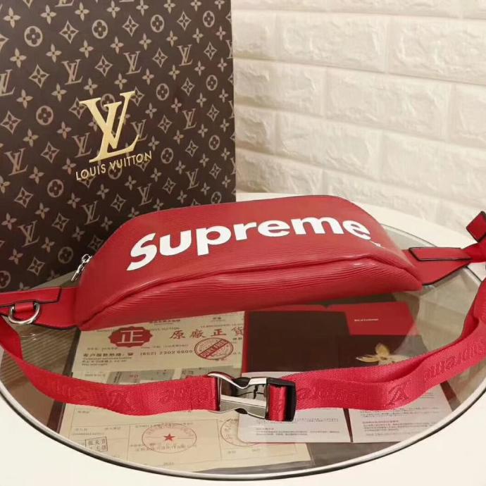 Jual Restock Tas Pinggang Lv Louis Vuitton Supreme Waist Bag.(40391)#19