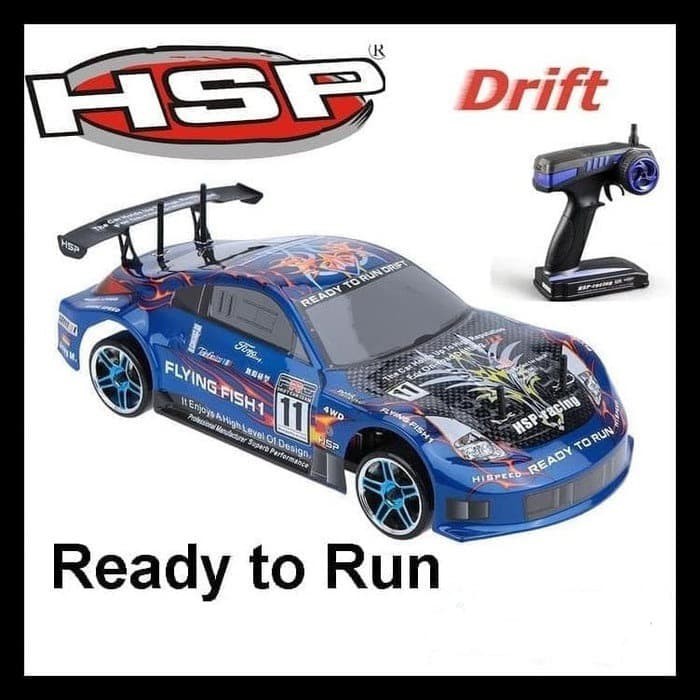 Jual RC Car HSP Flying Fish Drift 2.4Ghz RTR | Shopee Indonesia