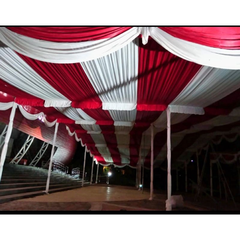 Jual 1 set dekorasi tenda 4*4 plafon sisir | Shopee Indonesia