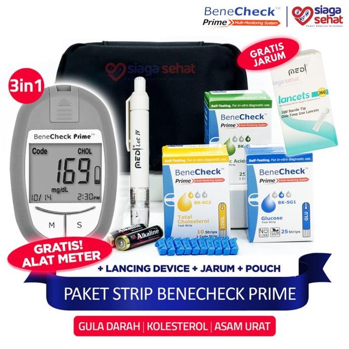 Jual Paket Strip Benecheck Prime Gratis Alat - Benecheck Prime 3 In 1 ...