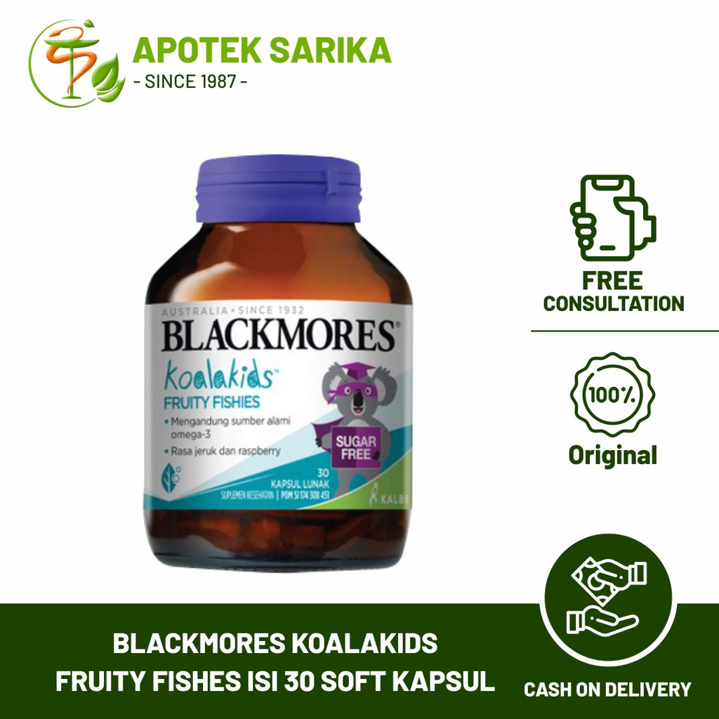 Jual Blackmores koala study buddy isi 30 (omega 3 untuk kecerdasan anak