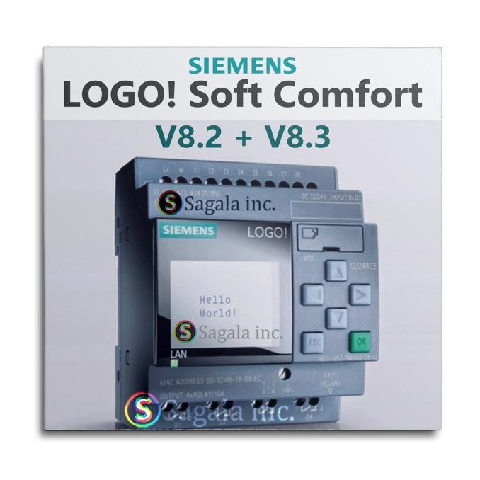 Jual Siemens LOGO! Soft Comfort 8 Siemens LOGO Soft Comfort 8 32bit