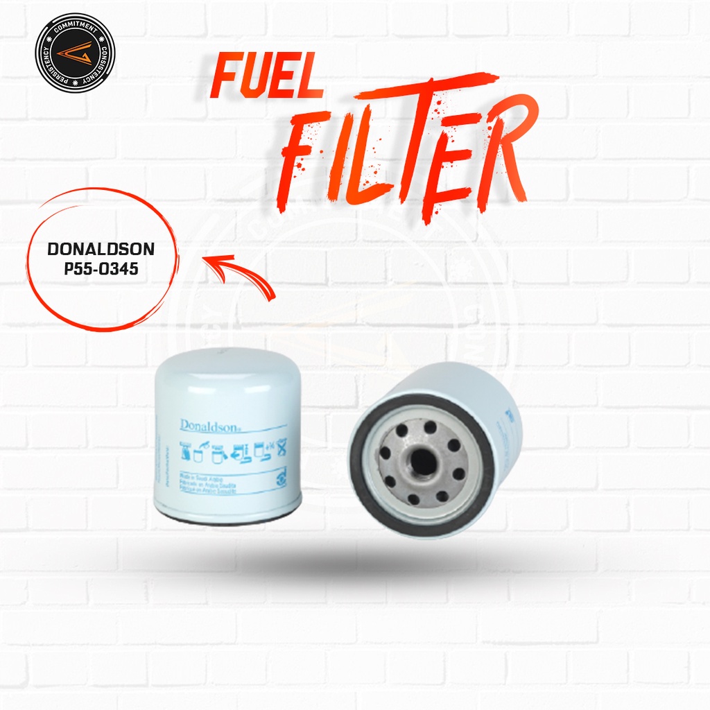 Jual Donaldson Fuel Filter P55-0345/ P550345 / Solar Filter Oli ...