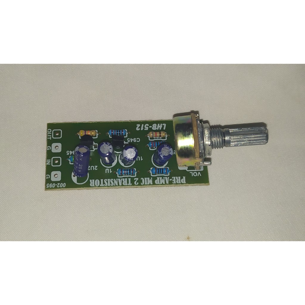 Jual Kit Ranic Kit PRE AMP MIC 2 TR Plus Potensio LHB-512 | Shopee ...