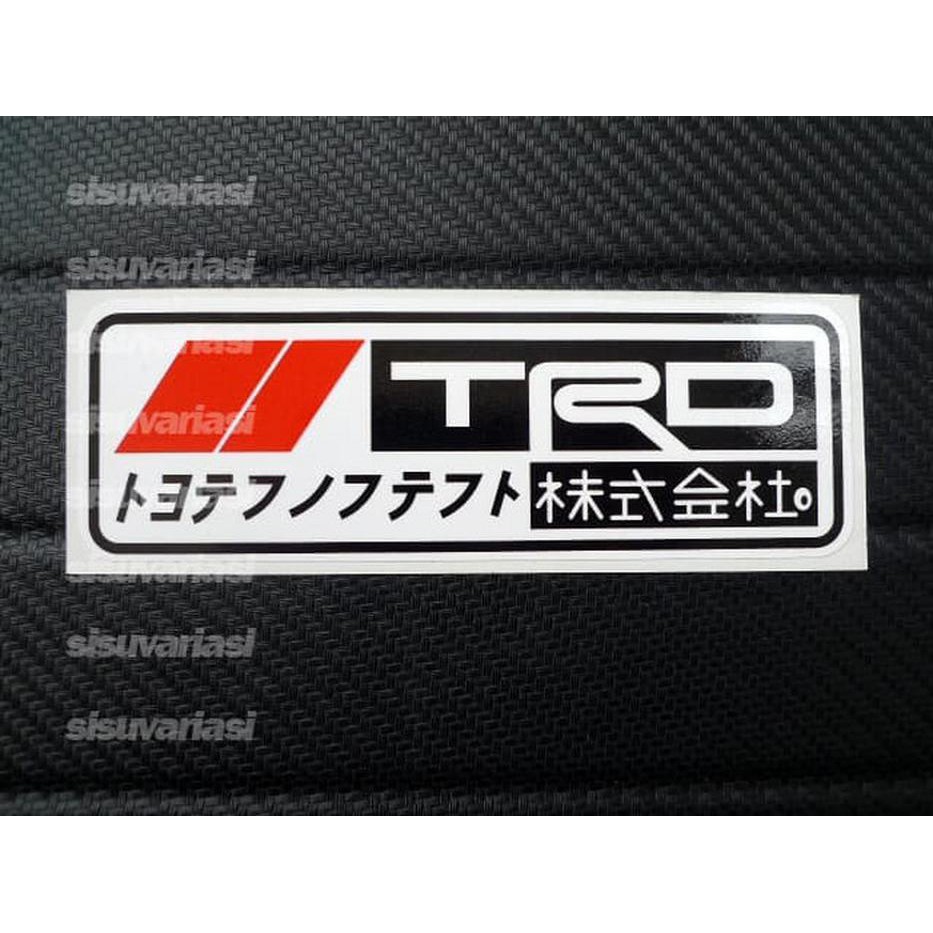 Jual Stiker TRD Japan limited stock | Shopee Indonesia