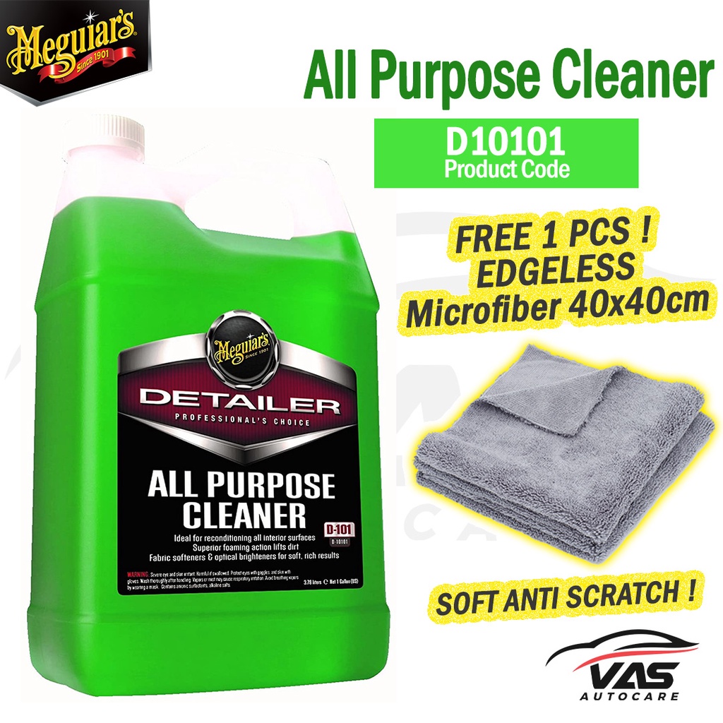 Jual Meguiars / Meguiar's ALL PURPOSE CLEANER D101 3.78 L | Shopee ...