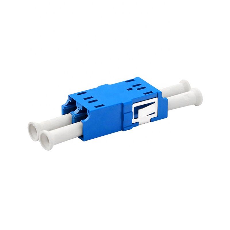 Jual LC-LC / UPC Fiber Optic Adapter Connector Duplex Single Mode ...