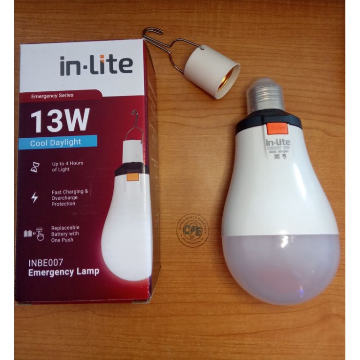 Jual Lampu Inlite LED Emergency INBE007 13watt putih | Shopee Indonesia