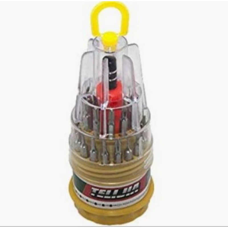 Jual OBENG SET PLUS MINUS LENGKAP 31 IN 1 | Shopee Indonesia