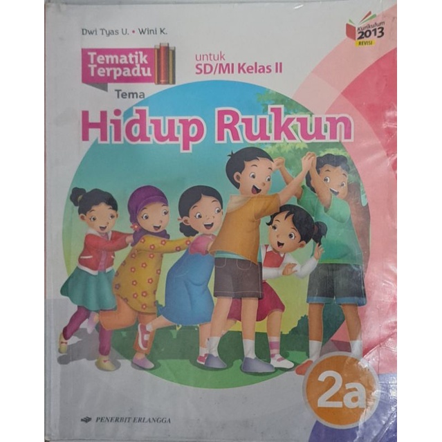 Jual BUKU ERLANGGA K13 KELAS 2 SD 2a 2b 2c 2d 2g 2h BEKAS | Shopee ...