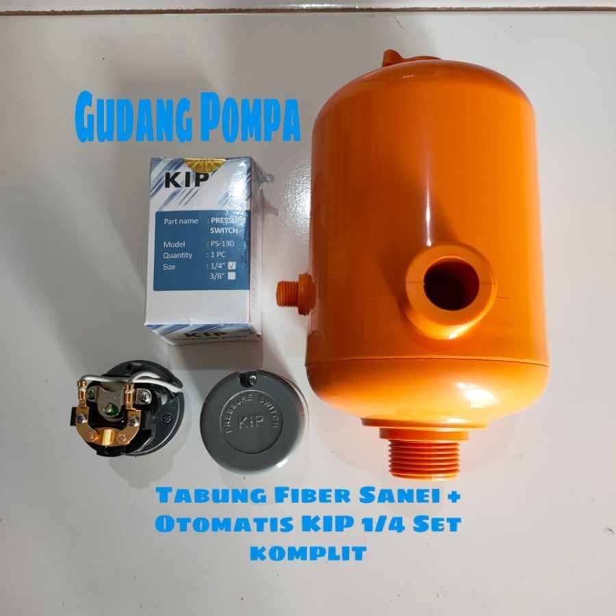 Jual Tangki Tabung Fiber Pompa Air Komplit Otomatis Shimizu Shopee