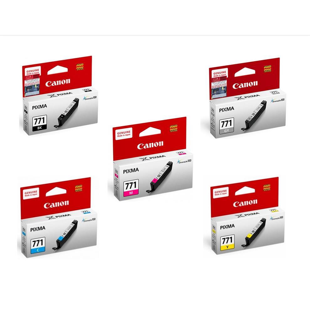Canon Ink Cartridge CLI-771 Grey (4)