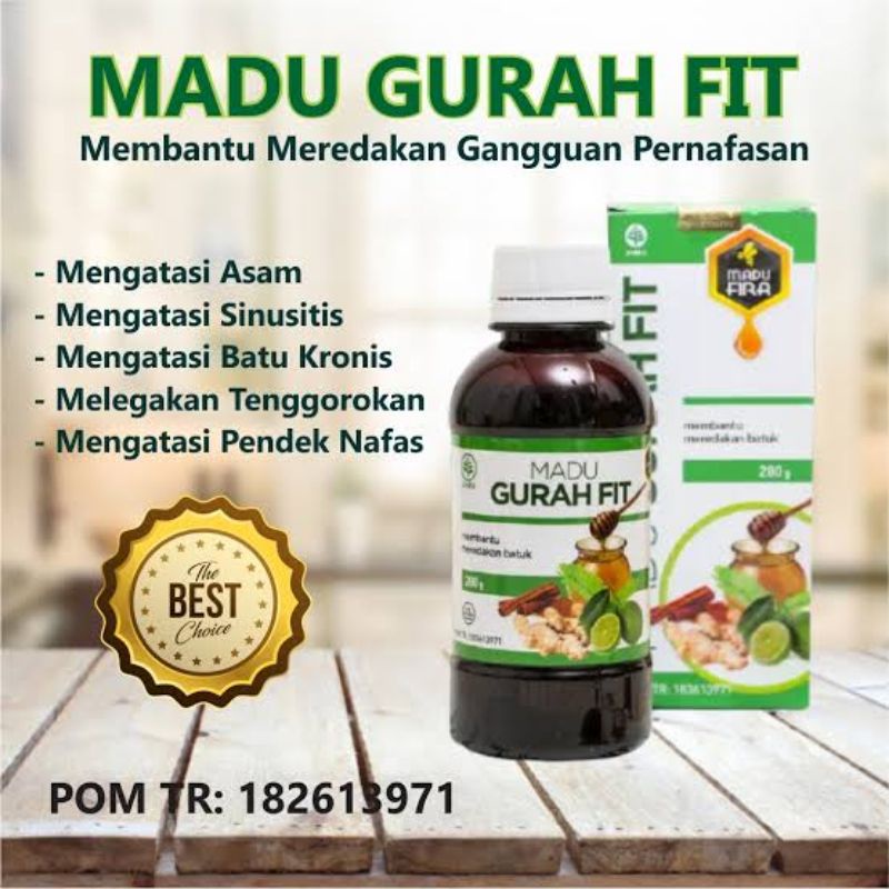 Jual Madu Gurah Fit Solusi Herbal Atasi Batuk Sinusitis Dan Asma Sesak Napas Shopee Indonesia 6929