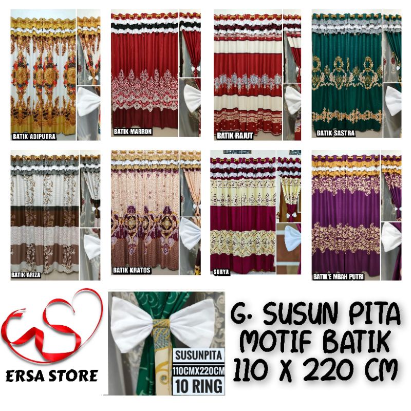 Jual 50 MOTIF BEST SELLER GORDEN SMOKERING 12 RUMBAI SUSUN PITA 10 RING ...