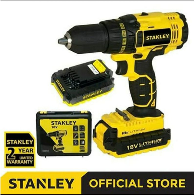 Jual Mesin Bor Cordless V Mm Stanley Scd C K Shopee Indonesia